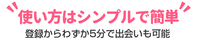 使い方はシンプルで簡単